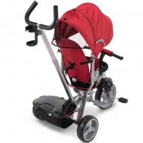 Huffy Malmo Luxe 4-in-1 Canopy Tricycle and Stroller w/ Push Handles for Kids - 29030