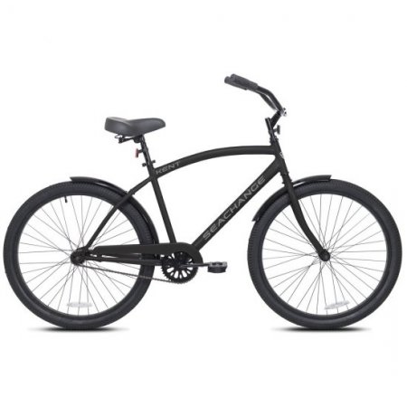 Kent Bicycles 26-inch Men's Seachange Beach Cruiser Bike, Black