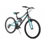 Huffy 26" Trail Runner Womens Mountain Bike, Metallic Pool Blue