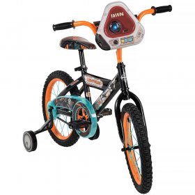 Huffy Disney Pixar Lightyear Kids' Bike 16-inch With Wide Training Wheels, Black