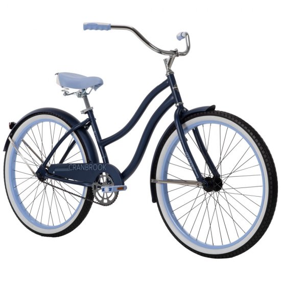 Huffy 26\" Cranbrook Women\'s Beach Cruiser Bike, Blue