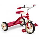 Radio Flyer, Classic Red 10" Tricycle, Rubber Tires