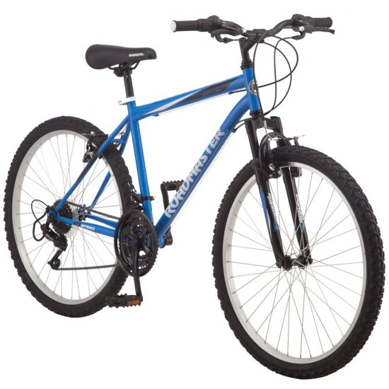 Roadmaster Granite Peak Men\'s Mountain Bike 26-inch wheels, Blue