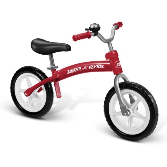 Radio Flyer, Glide & Go Balance Bike, 11\" Wheels, Red