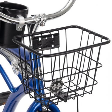 Huffy 26” Nel Lusso Men's Cruiser Bike, Gloss Royal Blue