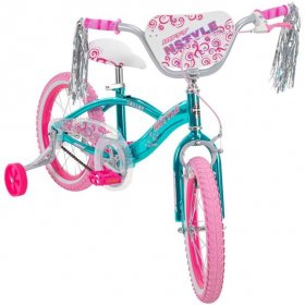 Huffy N Style Girl's Bicycle, Blue, 16 In., 21830