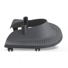 Radio Flyer Front Wheel Footrest Accessory for Stroll 'N Trikes, Gray