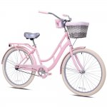 BCA 26 In. Charleston Ladies Cruiser Bike, Pink