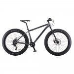 Mongoose 26 In. Dolomite ALX Fat Tire MTB, 16 Speed, Medium Frame, Gray