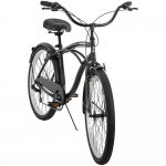 Huffy Lockland 26-inch 7-speed Cruiser Bike for Men, Black