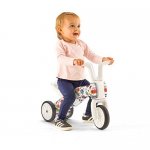 Chillafish Bunzi FAD 2-in-1 Toddler Balance Bike and Tricycle, Ages 1 to 3 Years Old, Adjustable Lightweight First Gradual Balance Bike with Silent Non-Marking Wheels, When Monsters Meets Stars