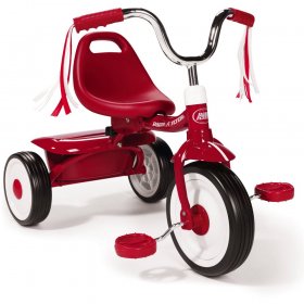 Radio Flyer Ready to Ride Folding Tricycle, Red