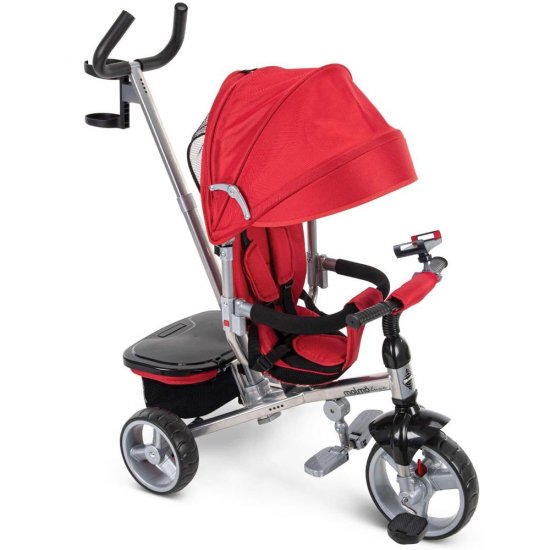 Huffy Malmo Luxe 4-in-1 Canopy Tricycle and Stroller w/ Push Handles for Kids - 29030