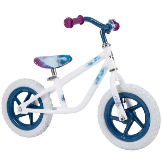 Huffy Disney Frozen 2 Kids\' Balance Bike 12-inch With Adjustable Quick-release Seat , White